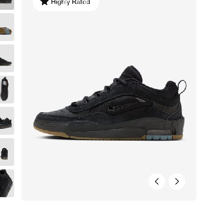 Nike Air Max Ishod in black colorway